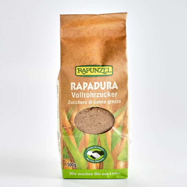 Täistoor-roosuhkur Rapadura 500g Rapunzel